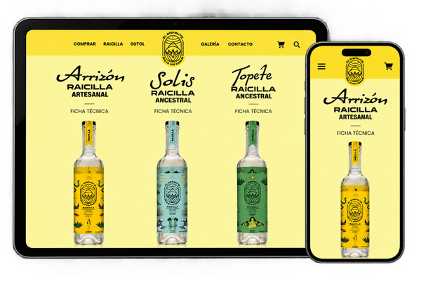 Diseño de página web El Disfrute