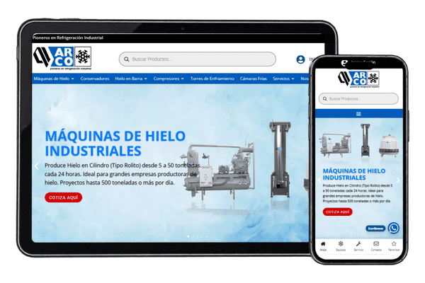Catálogo digital Máquinas de Hielo
